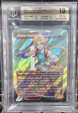 Graded Magic The Gathering - Zidane, Tantalus Thief #0550 Surge Foil Beckett 10 PRISTINE