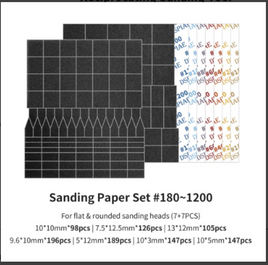 DSPIAE - Full Grid Sanding Paper for Reciprocating Sanding Tool