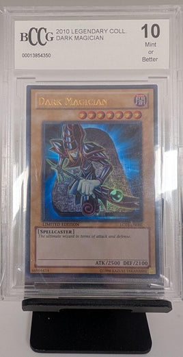 Graded Card - Yu-Gi-Oh - Dark Magician LC01-EN005 Limited Edition Beckett 10 Mint