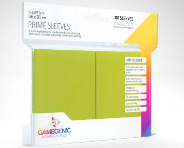 Gamegenic - Prime Sleeves - Lime STD 100 ct