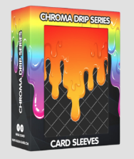 Realm Guard - Solar Flare Chroma Drip Matte Art Sleeves 100+ Count