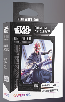 Gamegenic - Star Wars Unlimited Darth Maul Premium Sleeves 60ct