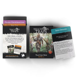 Nord Games - Treacherous Traps - Trap Card Deck Level 1-4 (DM Resource)