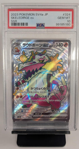 Graded Card - Pokemon - Skeledirge ex #324 JPN SSR PSA 10 GEM MT