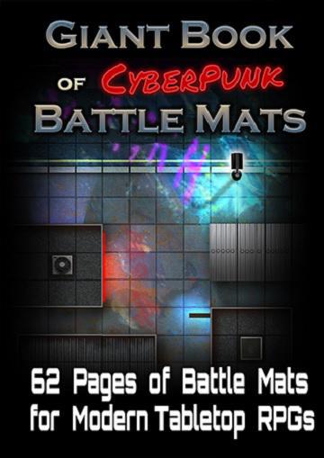 Loke Battle Mats - Giant Book of Cyberpunk Battlemats