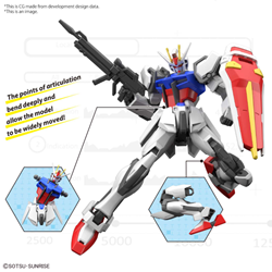 Bandai - GAT-X105 Strike Gundam O.M.N.I. Enforcer Mobile Suit 1:144 scale Entry Grade