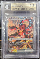 Graded Card - Pokemon - Volcanion ex SIR #182 Beckett 9.5 GEM MINT