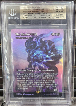Graded Magic the Gathering - The Shadow Lord #0035 Foil Beckett 9.5 GEM MINT