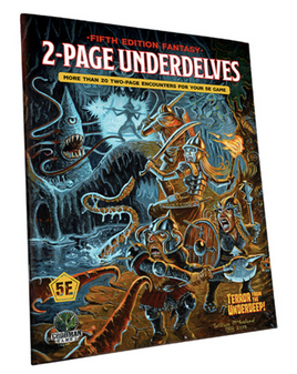 Fifth Edition Fantasy - 2-Page Underdelves