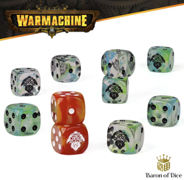 Baron of Dice - Warmachine: Orgoth Cursebound Official Dice Set