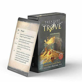 Nord Games - Treasure Trove - Treasure Card Deck Challenge Rating 1-4 (DM Resource)