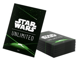 Gamegenic - Art Sleeves - Star Wars Unlimited Card Back Green 60ct Premium
