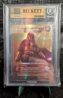 Graded Star Wars Unlimited - Darth Revan Showcase #1021 Beckett 9.5 GEM MINT