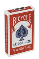 Bicycle Playing Cards: Bridge Size (Red or Blue)