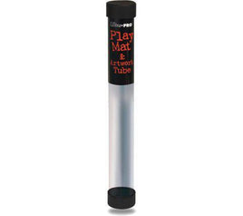 Ultra Pro - Playmat Tube - Clear with Black Caps