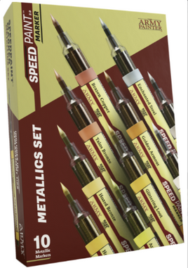 Army Painter - Speedpaint Metallics Marker Set