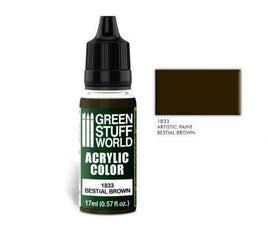 Green Stuff World - Paint - Bestial Brown