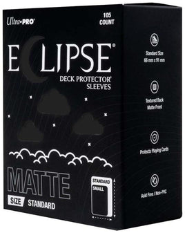 Ultra Pro - Eclipse Matte Jet Black Sleeves 105 Count