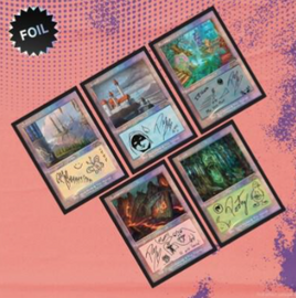 MTG - Secret Lair Post Malone The Lands - Traditional Foil Edition