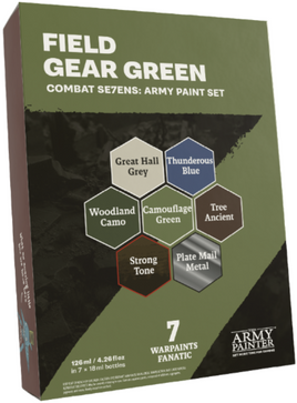 Army Painter - Warpaint Fanatic Field Gear Green Combat Se7ens Paint Set