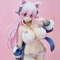 Union Creative - Super Sonico White Cat Version Figure