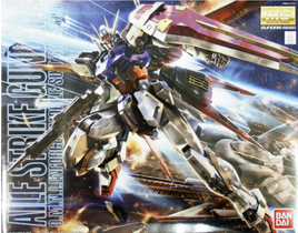Bandai - Gundam Seed - AILE Strike Gundam OMNI Enforcer Suit GAT-X105 MG 1/100 Scale Model Kit