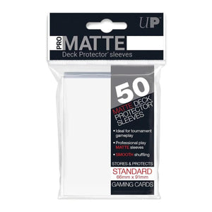 Ultra Pro - Standard Sleeves - ProMatte 50ct - White