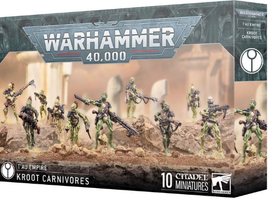 Warhammer 40k - Tau Empire - Kroot Carnivores