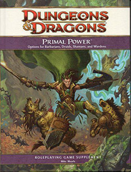 Used D&D 4th Ed - Primal Power VG Condition