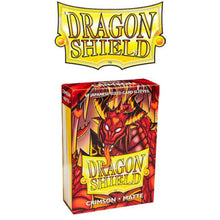 Load image into Gallery viewer, Dragon Shield - Small Sleeves - Matte Crimson 60ct