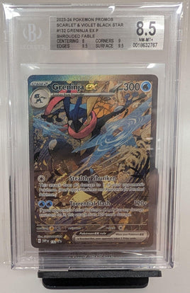 Graded Card - Pokemon - Greninja ex #132 Black Star Promo Beckett 8.5 NM-MT+