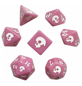 Black Oak - Black Death: Pink Death RPG Dice Set