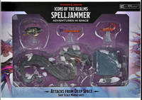 WizKids - D&D Icons of the Realms 96180 - Spelljammer Ship Scale Attacks from Deep Space