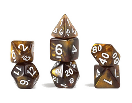 Sirius - Unearthed Treasure: Topaz RPG Dice Set