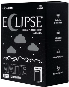 Ultra Pro Eclipse - Matte Smoke Grey Sleeves (105 Count)