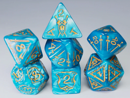 Foam Brain Games - Queen's Armory: Aquatic 25mm RPG Dice Set