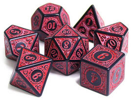 Foam Brain Games - Magic Flame: Red RPG Dice Set