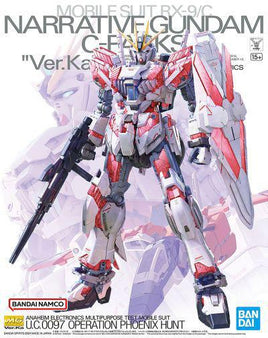 Bandai - Mobile Suit RX-9/C Narrative Gundam C-Packs Ver.Ka 1/100 Scale MG Model Kit