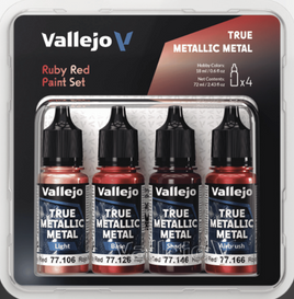 Vallejo - Paint Set - True Metallic Ruby Red