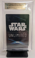 Graded Star Wars Unlimited - Grogu #1131 SERIALIZED Beckett 9.5 GEM MINT