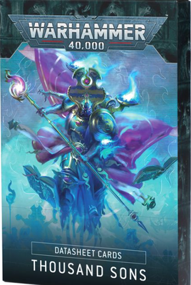 Warhammer 40k - Thousand Sons - Datasheet Cards