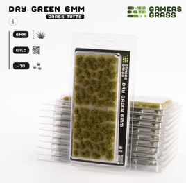 Gamers Grass - Dry Green 6mm Grass Tuft Set