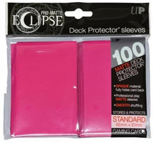 Load image into Gallery viewer, Ultra Pro - Standard Sleeves - Eclipse ProMatte 100ct - Hot Pink