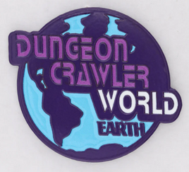 Foam Brain Games Enamel Pin - Dungeon Crawler Carl: Dungeon Crawler World Earth