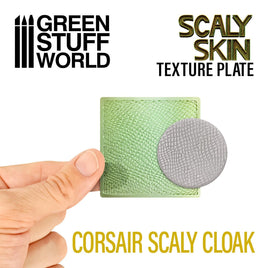 Green Stuff World - Texture Plate: Corsair Scaly Cloak