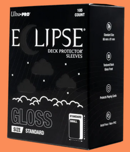 Ultra Pro - Eclipse Gloss Jet Black Sleeves 105 Count