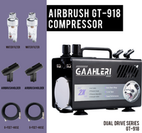 Gaahleri - GT-918 Dual Drive Airbrush Compressor