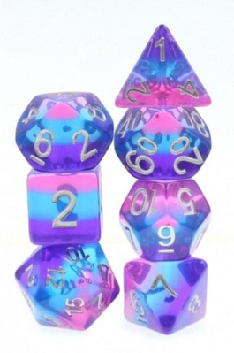 Foam Brain Games - Purple Sky RPG Dice Set