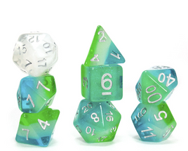 Sirius - Blue Hawaiian RPG Dice Set