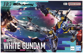 Bandai - Mobile Suit Gundam GQuuuuuux - RX-78-02 White Gundam HG 1/144 Scale Model